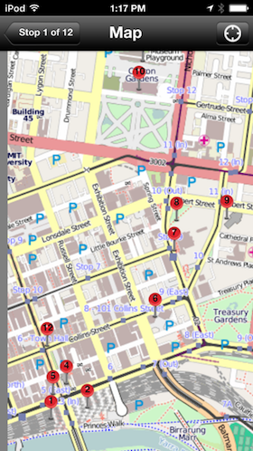 walk map