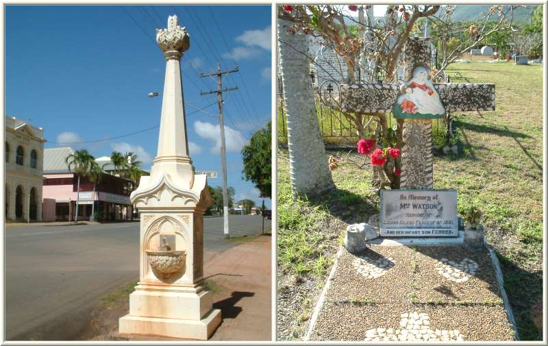 Mrs Watson Memorial and Grave